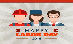 creative Labor Day card vector creative Labor Day card vector